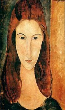 Jeanne Hebuterne Hebuterne by Modigliani France oil painting art